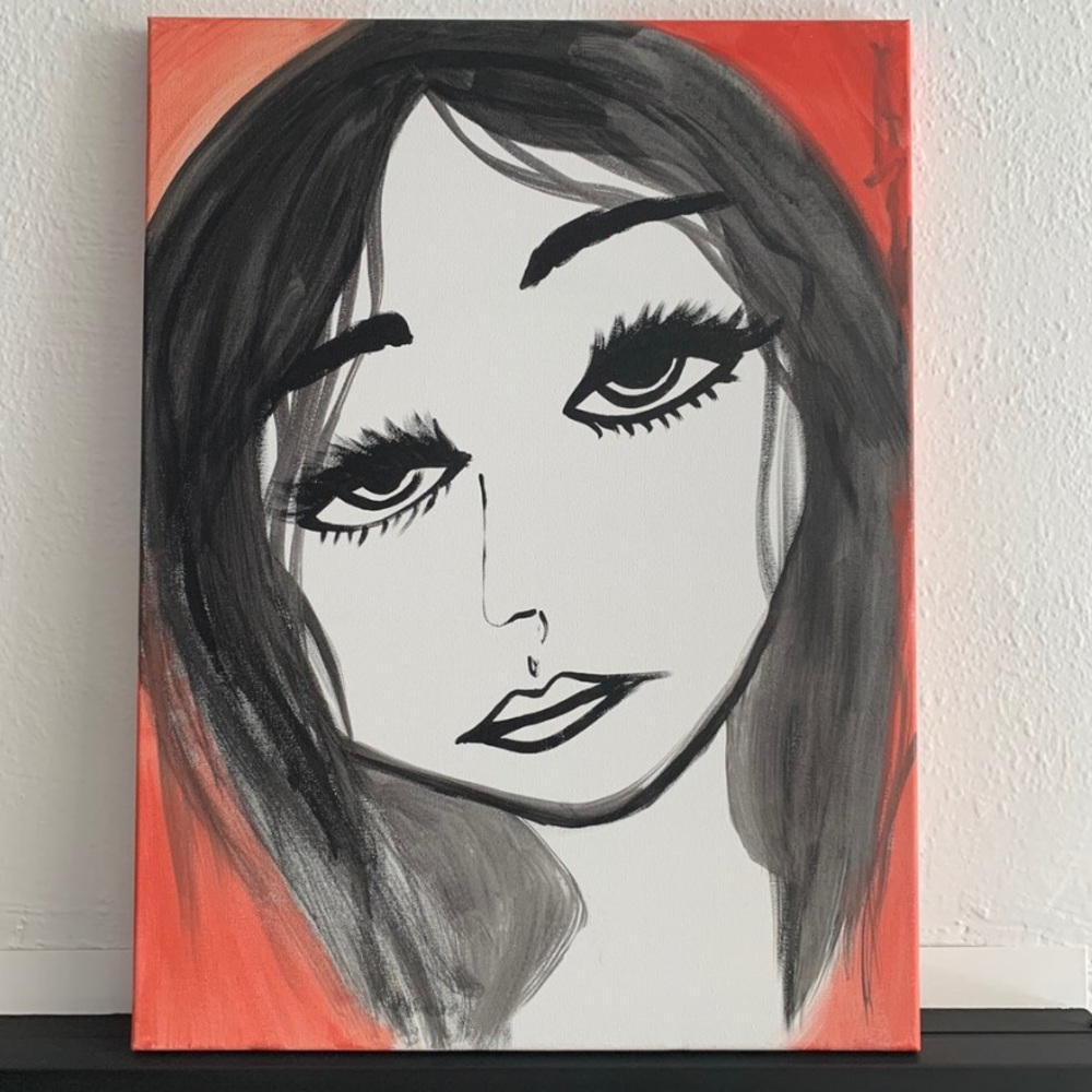 Girl Face Painting